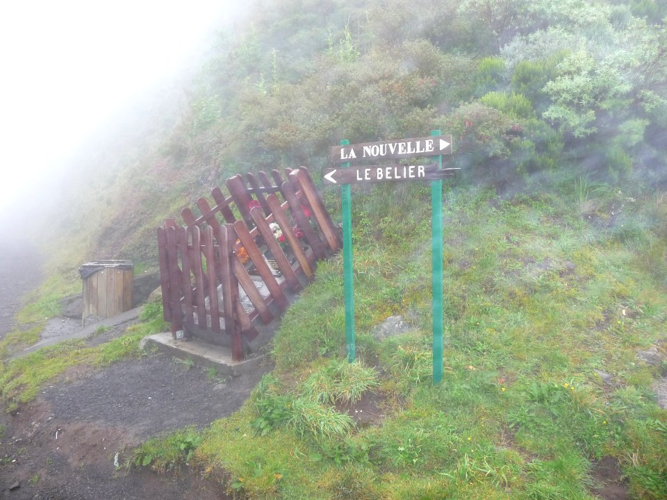 Col des Boeufs, 17H30, les nuages sont là, je suis trempé … 