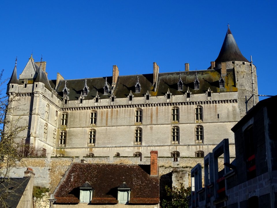 Château de Châteaudun, XIIème siècle, remanié à la Renaiss… 