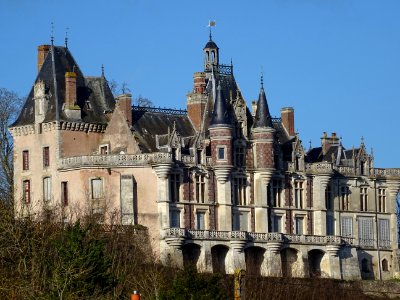 Le château de Montigny-le-Gannelon, Eure-et-Loir 