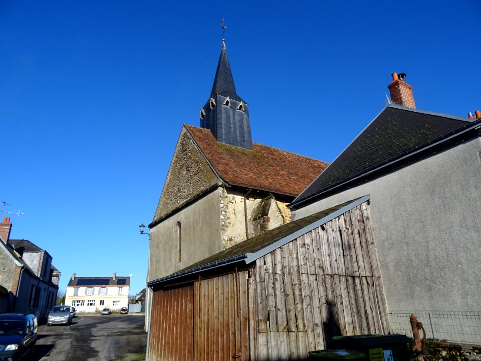 Eglise Saint-Michel, La Chapelle-Vicomtesse, Loir-et-Cher 