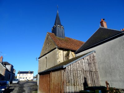 Eglise Saint-Michel, La Chapelle-Vicomtesse, Loir-et-Cher 