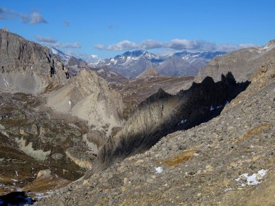Alignement du Petit Séru et du Mont Blanc, depuis le Col d… 