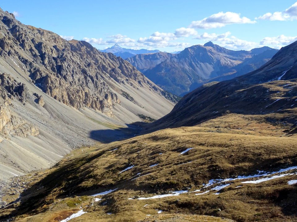 Pic de Rochebrune au fond à gauche 