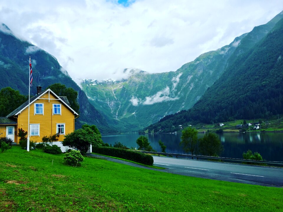 Landscape nature scandinavia