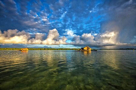 Atoll widi islands halmahera