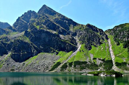 Landscape nature the national park photo