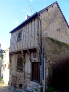 Maison à colombages, Châteaudun, Eure-et-Loir 