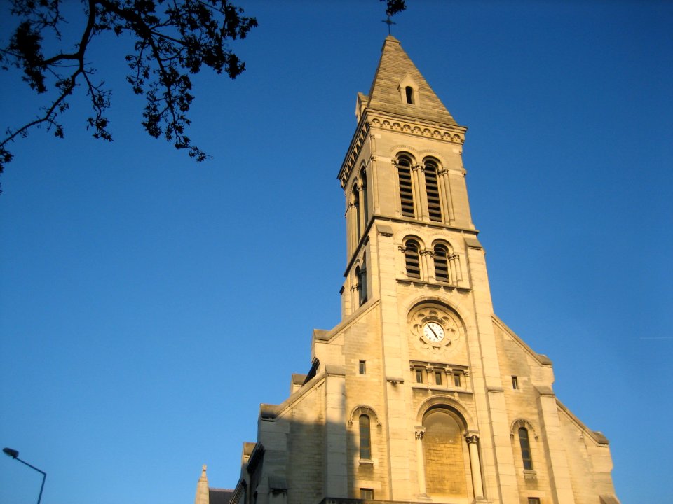 Eglise Notre-Dame-du-Rosaire, Saint-Ouen, Seine-Saint-Deni… 