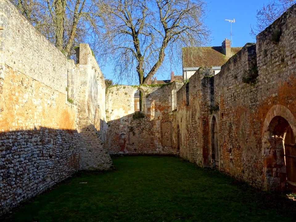 Vestiges de l'église Saint-Lubin, Châteaudun, Eure-et-Loir… 