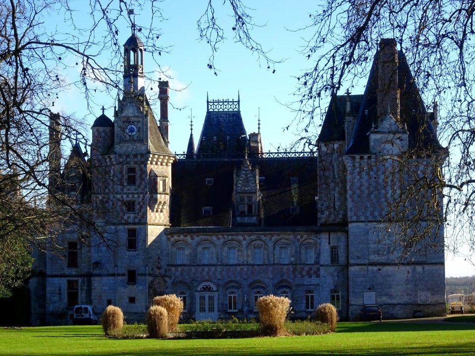 Le château de Montigny-le-Gannelon, Eure-et-Loir 