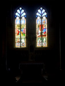 Vitrail, Eglise St-Denis, Mondoubleau, Loir-et-Cher 