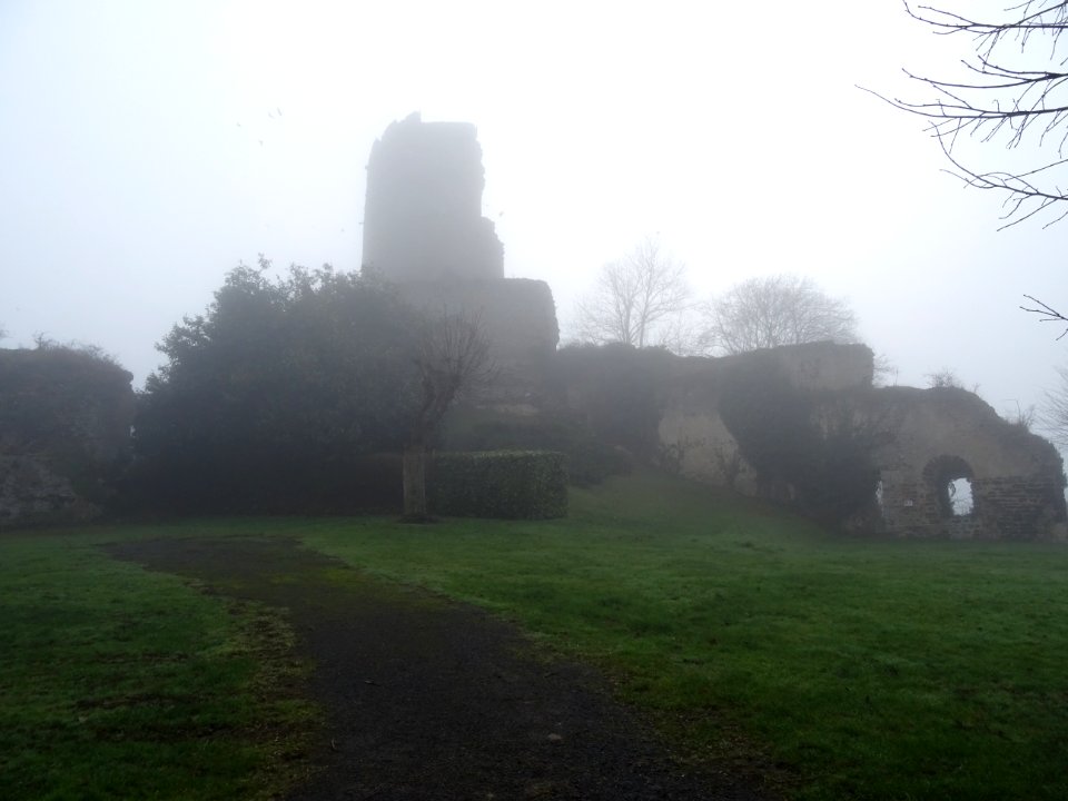 La Tour penchée et ruines du château de Mondoubleau, Loir-… 