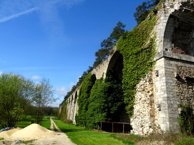 Aqueduc de Maintenon, ouvrage d'art inachevé, commandé par… 