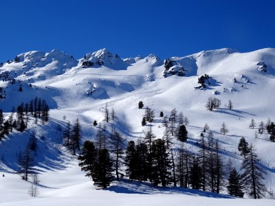 Descente depuis le Collet Vert dans le Valle Gimont vers… 