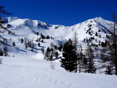 Descente depuis le Collet Vert dans le Valle Gimont vers… 
