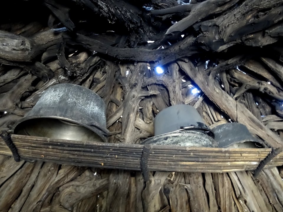 Intérieur de la cabane, Cuile Vadde 'e Sas Mandras 