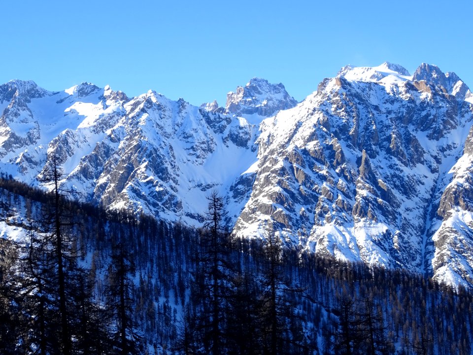Le Pic Sans Nom et le Mont Pelvoux 