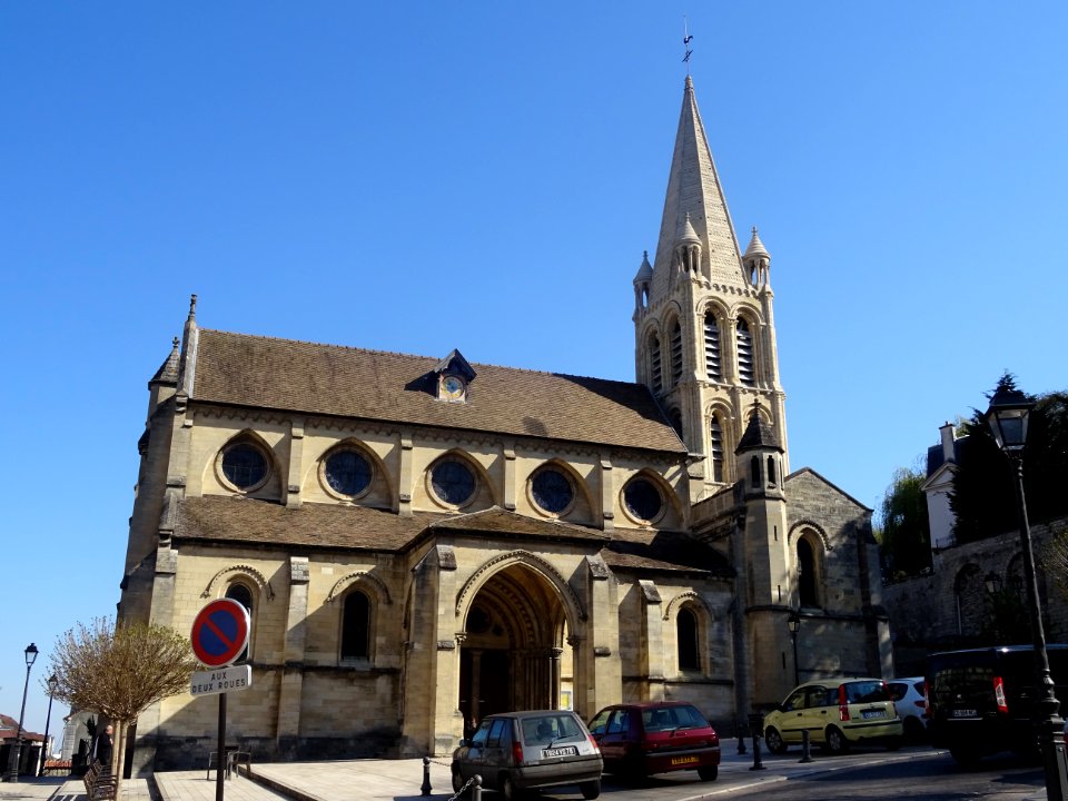 Eglise Notre-Dame de Bougival, Bougival, Yvelines 