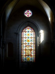 Vitrail, église Saint-Hermeland, Bagneux, Hauts-de-Seine 
