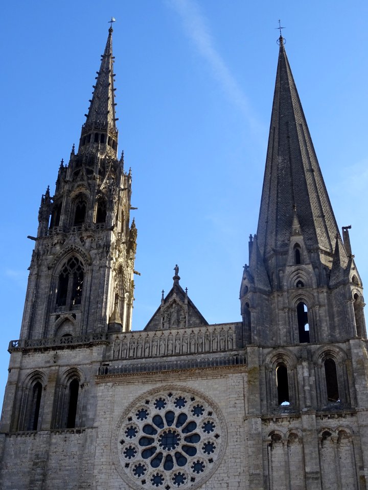 Cathédrale Notre-Dame de Chartres, Chartres, Eure-et-Loir 
