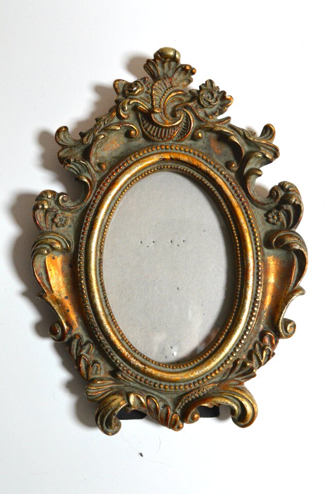 Picture frame baroque decoration