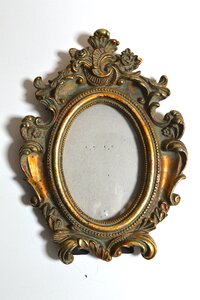 Picture frame baroque decoration