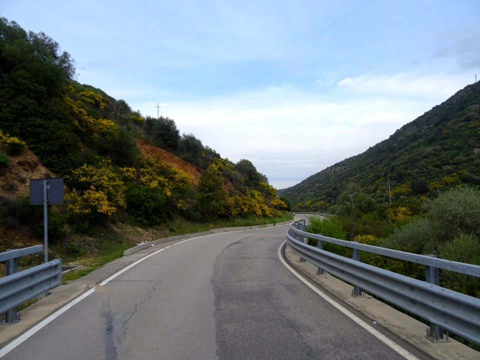 Dernière descente avant Budoni et la mer 