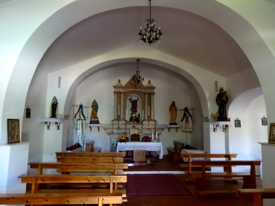 Intérieur de l'église San Michele Arcangelo, Padru, Sardai… photo