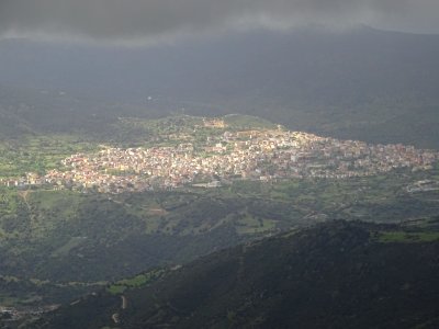 Vue vers Orgosolo 