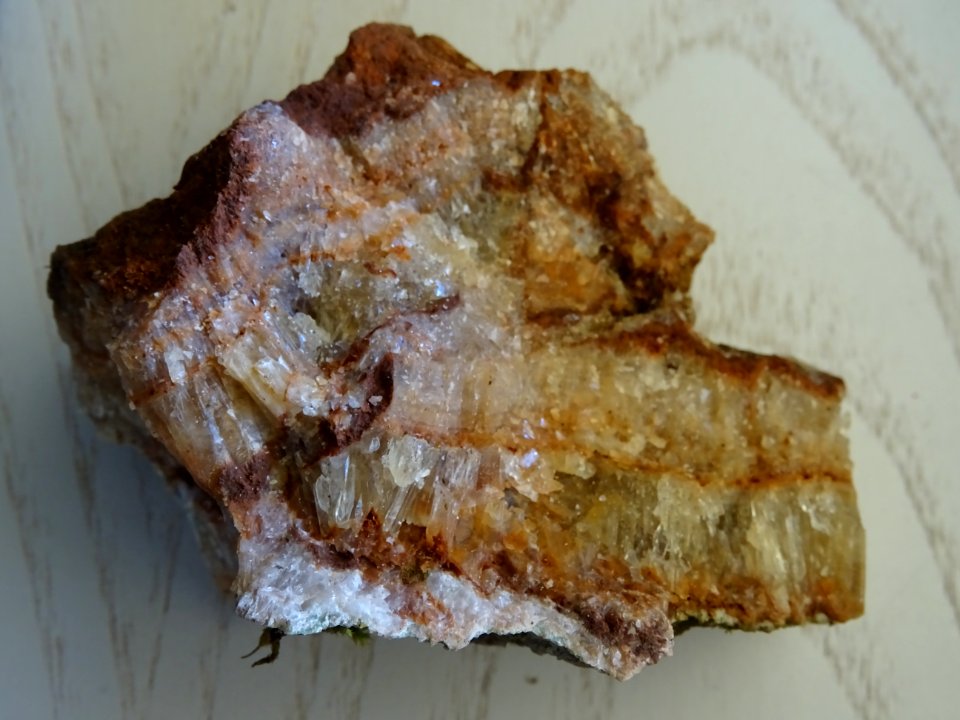 Un cristal de quartz, Monte Corrasi, Sardaigne 