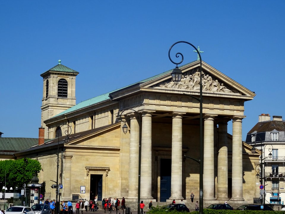Eglise Saint-Germain, tombeau de Jacques Stuart, connu com… 