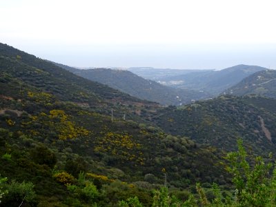 Vue vers la côte et la mer, encore 12 km photo