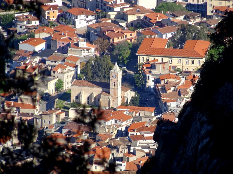 Eglise Santa Maria, Oliena, province de Nuoro, Sardaigne 