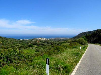 Vue en se retournant vers Porto Ottiolu photo