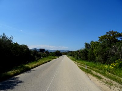 Ligne droite avant San Teodoro 