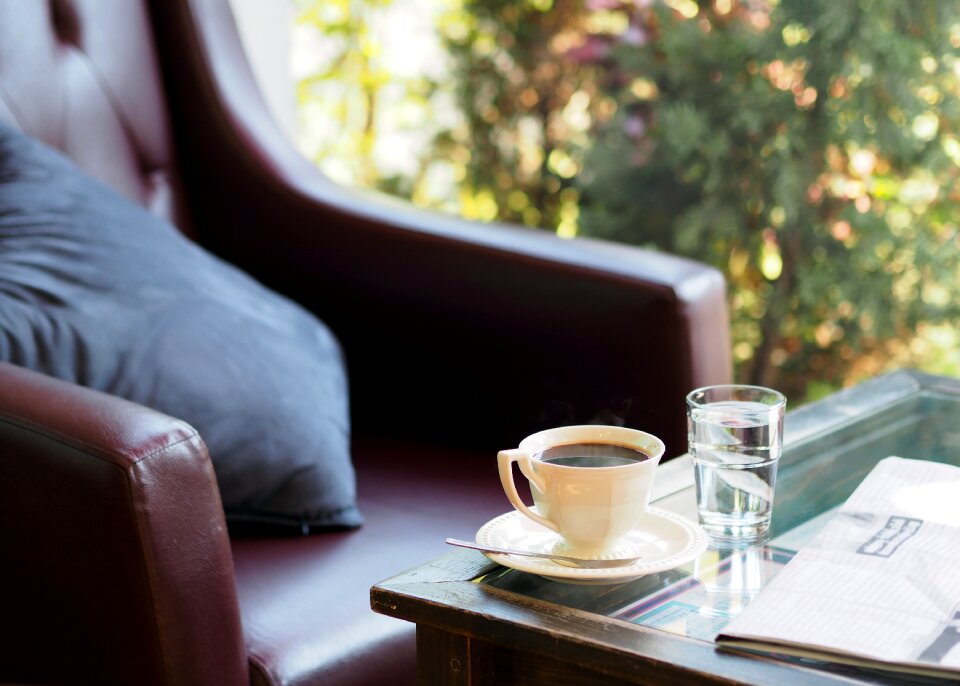 Morning comfortable relax