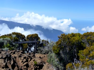 Point de vue depuis le Morne Langevin 