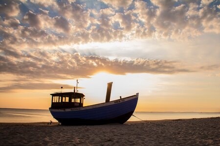 Usedom island of usedom ship