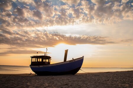 Usedom island of usedom ship photo