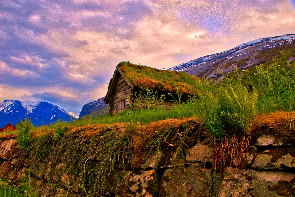 Landscape top view tourism