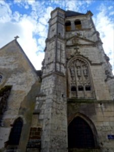 Clocher de l'église Saint-Martin, Longny-au-Perche, Orne 