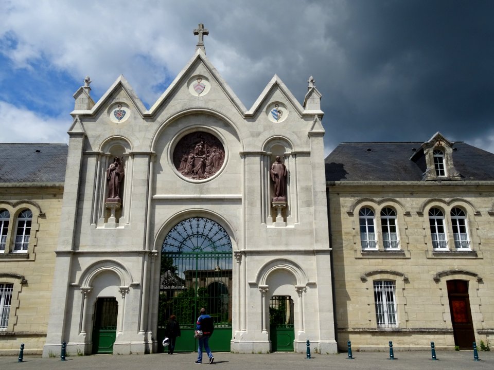 Portail d'entrée de l'Abbaye de la Trappe, Soligny-la-Trap… 