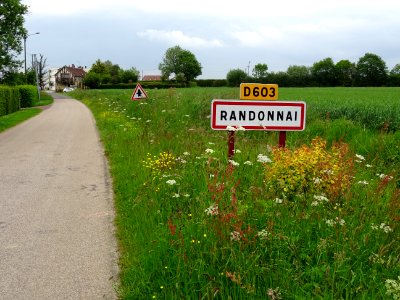 Ce village s'appelle Randonnai, c'est ce que je fais en … 