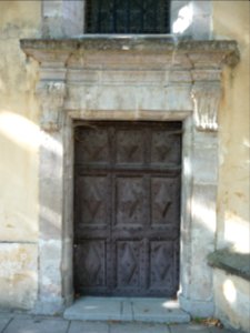 Porte de l'église Saint-Eutrope, Méounes-les-Montrieux, Va… 