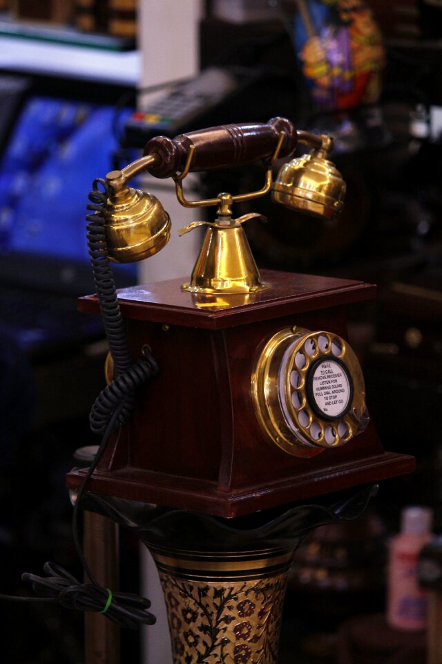 Old communication dial
