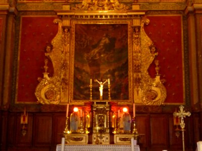 Autel, église Saint-Maur, Belgentier, Var 