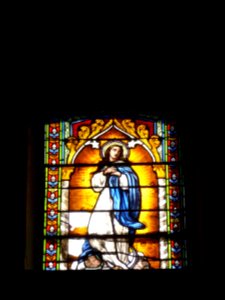 Vitrail, Eglise Saint-Maur, Belgentier, Var 