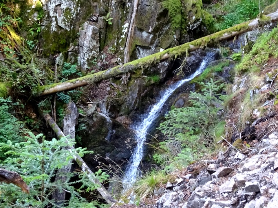 Cascade, lieu-dit le Saut de la Truite 