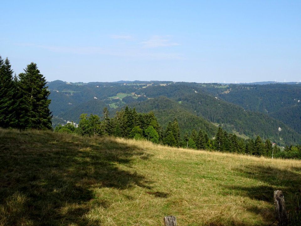 Vue depuis Fournet-Blancheroche, par dessus les gorges du … 