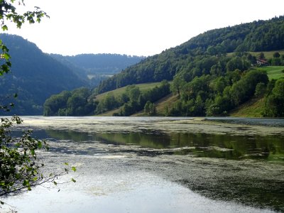 Gorges du Doubs, frontière naturelle entre la France et la… 